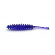 Приманка силіконова на хижу рибу, Taipan Midge, 1,6 дюйма, 20шт/уп, колір №04 Violet